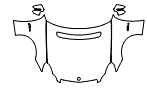 Hood, Fender and Mirror Kit pattern for the 2010 Mercedes Benz CLS63