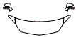 Hood, Fender and Mirror Kit pattern for the 2014 Mercedes Benz CLS550
