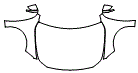 Full Hood, Fender and Mirror Kit pattern for the 2022 Mercedes Benz A-Class Hatchback