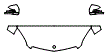 Hood, Fender and Mirror Kit pattern for the 2012 Mercedes Benz R350