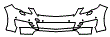 Bumper Kit pattern for the 2012 Mercedes Benz R350