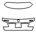 Trunk Lid Kit pattern for the 2019 Mercedes Benz GLS SUV
