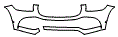 Bumper Kit pattern for the 2020 Mercedes Benz GLS SUV