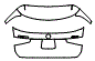 Trunk Lid Kit pattern for the 2026 Mercedes Benz GLS SUV
