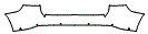 Rear Bumper Kit pattern for the 2026 Mercedes Benz GLS SUV