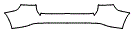 Rear Bumper Kit pattern for the 2026 Mercedes Benz GLS SUV