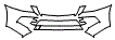 Bumper Kit pattern for the 2011 Mercedes Benz GL450