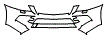 Bumper Kit pattern for the 2011 Mercedes Benz GL450