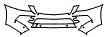 Bumper Kit pattern for the 2011 Mercedes Benz GL450