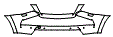Bumper Kit pattern for the 2011 Mercedes Benz GL550