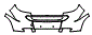Grille and Bumper Kit pattern for the 2006 SmartCar ForTwo