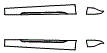 Rocker Panel Kit pattern for the 2009 Mercedes Benz SLK300