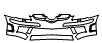 Bumper Kit pattern for the 2011 Mercedes Benz SLK300