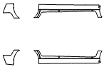Rocker Panel Kit pattern for the 2013 Mercedes Benz C63
