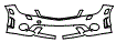 Bumper and Luggage Area Kit pattern for the 2008 Mercedes Benz C63