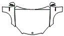 Full Hood, Fender and Mirror Kit pattern for the 2010 Mercedes Benz C63