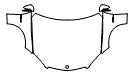 Hood, Fender and Mirror Kit pattern for the 2010 Mercedes Benz C63