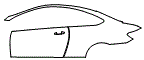 Door and Rear Fender Kit pattern for the 2015 Mercedes Benz C250