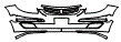 Grille and Bumper Kit pattern for the 2006 Mercedes Benz B200 (Canada Only)