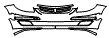 Grille and Bumper Kit pattern for the 2006 Mercedes Benz B200 (Canada Only)