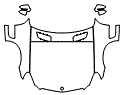Hood, Fender and Mirror Kit pattern for the 2011 Mercedes Benz SL65