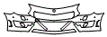 Bumper Kit pattern for the 2016 Mercedes Benz SL Roadster