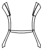 Roof and A-Pillar Kit pattern for the 2012 Mercedes Benz SL Roadster