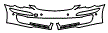 Bumper Kit pattern for the 2007 Mercedes Benz R500