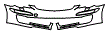 Bumper Kit pattern for the 2007 Mercedes Benz R500