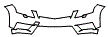 Bumper Kit pattern for the 2010 Mercedes Benz GLK350