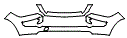 Bumper Kit pattern for the 2016 Mercedes Benz GL450