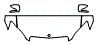 Hood, Fender and Mirror Kit pattern for the 2008 Mercedes Benz S63