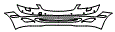 Bumper Kit pattern for the 2007 Mercedes Benz S550