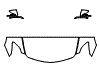 Hood, Fender and Mirror Kit pattern for the 2015 Mercedes Benz SLS