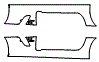 Rocker Panel Kit pattern for the 2013 Mercedes Benz SLS