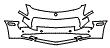 Bumper Kit pattern for the 2015 Mercedes Benz SLS