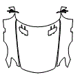 Full Hood, Fender and Mirror Kit pattern for the 2015 Mercedes Benz SLS