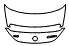 Trunk Lid Kit pattern for the 2014 Mercedes Benz SLS