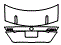 Trunk Lid Kit pattern for the 2013 Mercedes Benz C63 Black Series