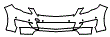 Bumper Kit pattern for the 2012 Mercedes Benz R350