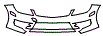Bumper Kit pattern for the 2015 Mercedes Benz C250