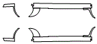 Rocker Panel Kit pattern for the 2015 Mercedes Benz C250