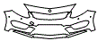 Bumper Kit pattern for the 2019 Mercedes Benz B250 (Canada Only)