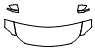 Hood, Fender and Mirror Kit pattern for the 2026 Mercedes Benz CLA Coupe