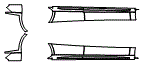 Rocker Panel Kit pattern for the 2020 Mercedes Benz CLA Coupe
