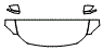 Hood, Fender and Mirror Kit pattern for the 2020 Mercedes Benz CLA Coupe