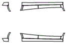 Rocker Panel Kit pattern for the 2016 Mercedes Benz CLA Coupe