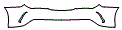 Rear Bumper Kit pattern for the 2016 Mercedes Benz CLA Coupe