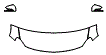 Hood, Fender and Mirror Kit pattern for the 2015 Mercedes Benz GLA SUV
