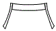 Roof and A-Pillar Kit pattern for the 2026 Mercedes Benz GLA SUV